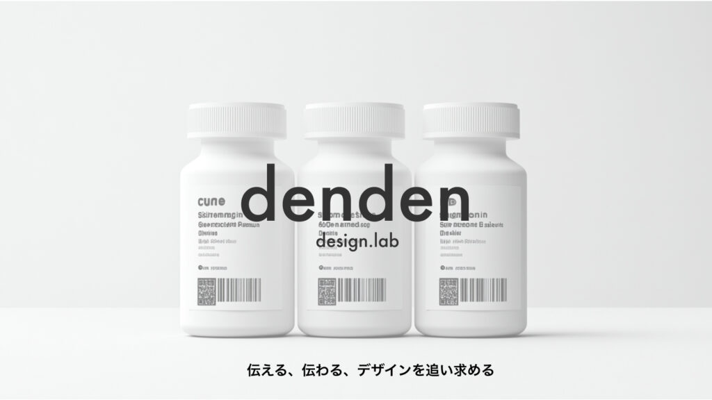 denden design.lab 伝える 伝わる デザイン